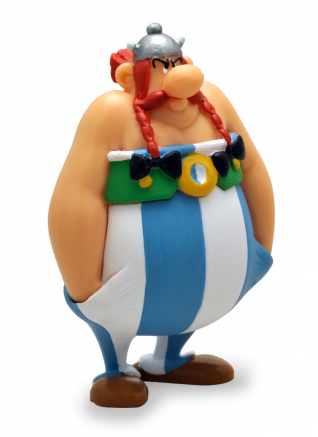 FIGURINE OBELIX MAINS DANS LES POCHES