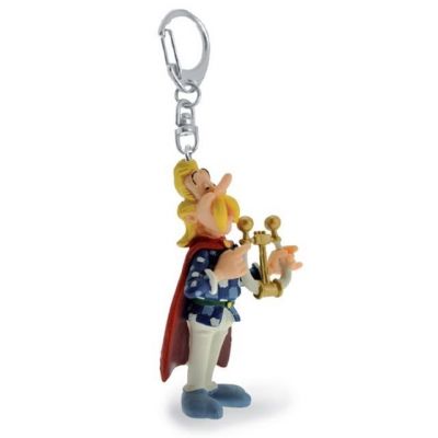 PORTE-CLES ASSURANCETOURIX JOUANT DE LA LYRE