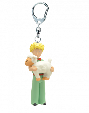 PORTE-CLES LE PETIT PRINCE ET LE MOUTON