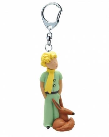 PORTE-CLES LE PETIT PRINCE ET LE RENARD