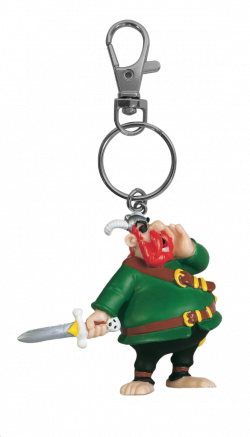 PORTE-CLES PIRATE BARBE-ROUGE