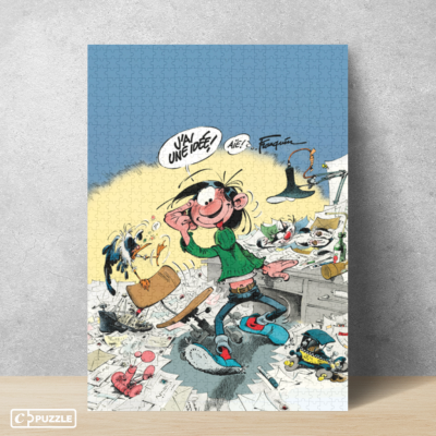 PUZZLE 1000 PIECES GASTON LAGAFFE