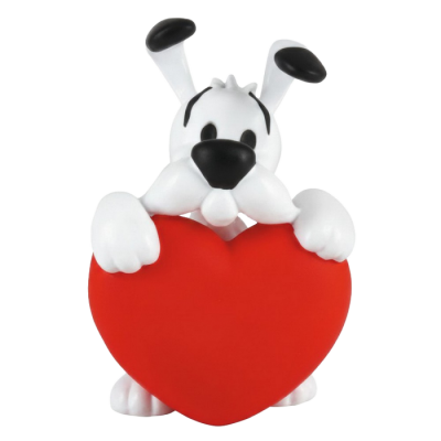 FIGURINE PVC - IDÉFIX COEUR ROUGE