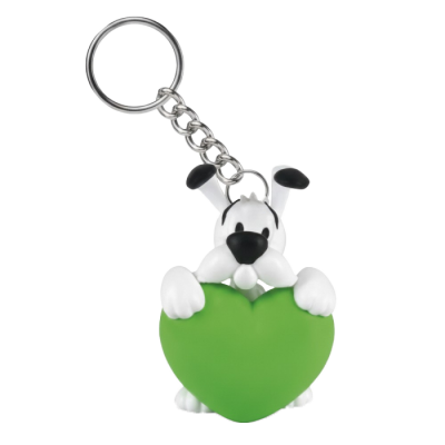 PORTE-CLES - DÉFIX COEUR VERT