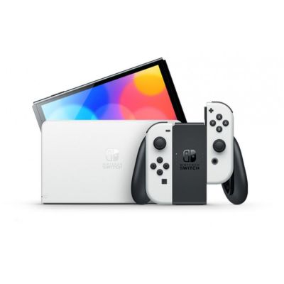 SWITCH OLED + JOY CON BLANCHES