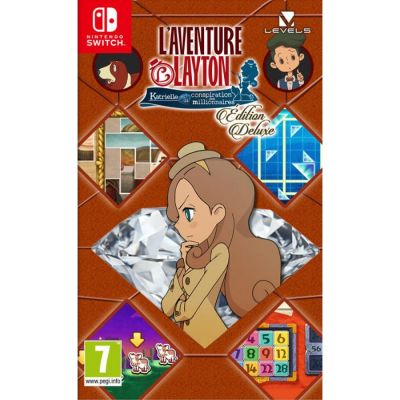 L'aventure Layton : Katrielle et la conspiration des millionnaires (édition deluxe)