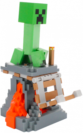 FIGURINE SUPPORT MINECRAFT CREEPER
