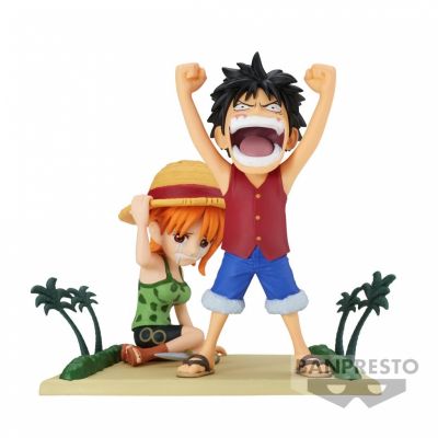 OP - MONKEY D. LUFFY & NAMI 7CM