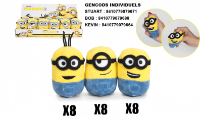 MINIONS SQUEESHY ASST PELUCHE 5C