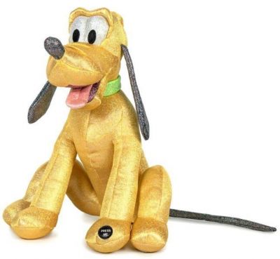 PLUTO D100 GLITTER PELUCHE 28CM