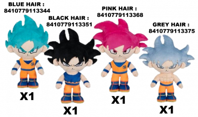 DBS GOKU ASST PELUCHE 29CM