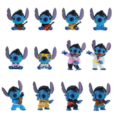 MINI FIGURINES STITCH ELVIS BLIND BAG (48 PCES)