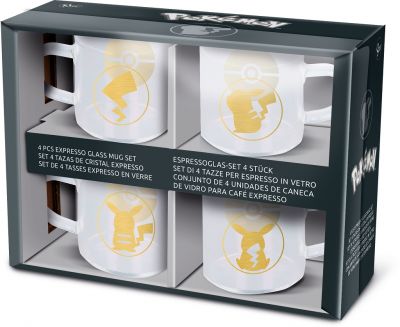 SET EXPRESSO 4 VERRES POKEMON