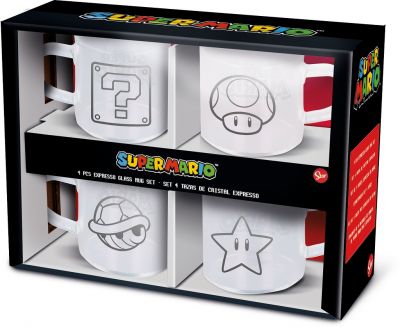 $SET EXPRESSO 4 VERRES MARIO