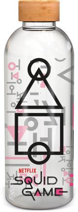 $LARGE GLASS BOTTLE - SQUID GAME