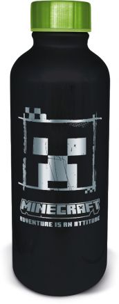 BOUTEILLE ALUMINIUM TREND MINECRAFT 755ML