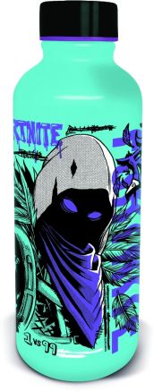 BOUTEILLE ALUMINIUM TREND FORTNITE GRAFITI CORBEAU