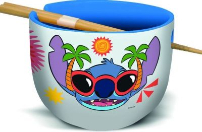 STOR RAMEN/BAGUETTES STITCH FEUILLE TROPICALES