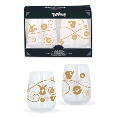 SET DE DEUX VERRES POKEMON