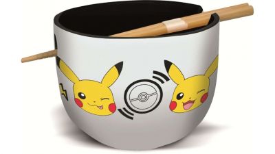 STOR RAMEN/BAGUETTES POKEMON LOGO NOIR