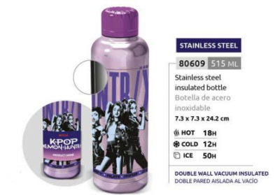 BOUTEILLE ISOTHERME EN ACIER KPOP DH 515ML