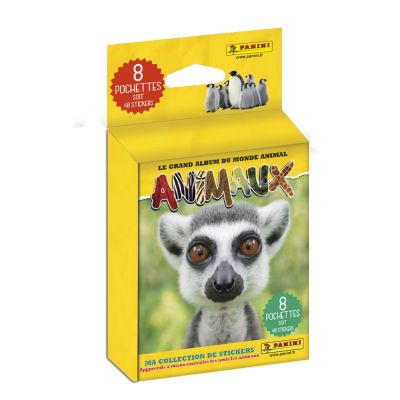 ANIMAUX 2020 BLISTER 8 POCHETTES
