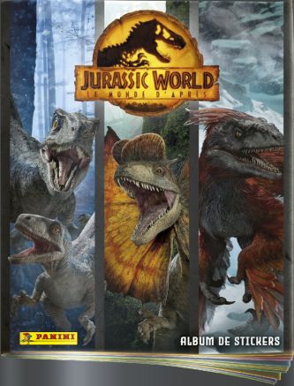 JURASSIC WORLD ALBUM3 ALBUMS + RANGE CARTES