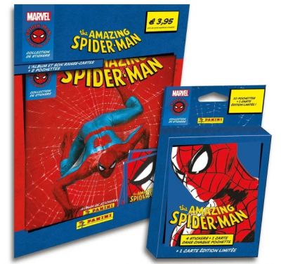 SPIDERMAN ALBUM+RANGE CARTES
