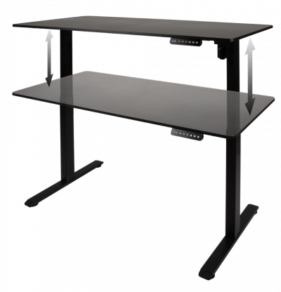 KX ELEVATE SIT TO STAND GAMING DESK
