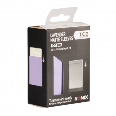 TCG Lavender matte sleeves 100 pcs