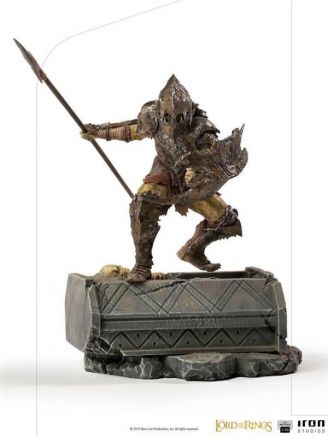 STATUE ORQUE ARMURE 1/10 LOTR