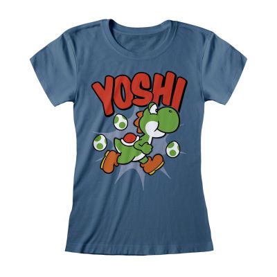 T-SHIRT GIRL YOSHI BLUE M