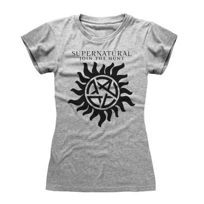 $T-SHIRT GIRL SUPERNATURAL LOG