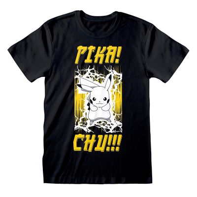 T-SHIRT POKEMON PIKA! CHU!! M