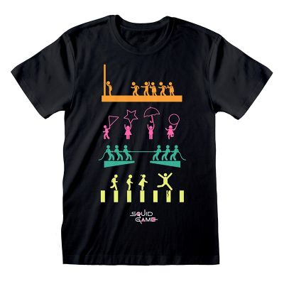 T-SHIRT SQUID GAME GAMES L