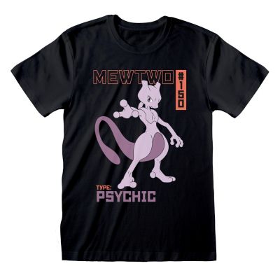 $T-SHIRT POKEMON MEWTWO XL