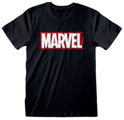 T-SHIRT MARVEL COMICS LOGO XL
