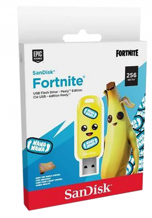 SANDISK FORTNITE CLE USB 3.2 256Go PEELY ED
