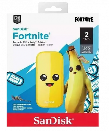 SANDISK FORTNITE SSD 3.2 EXT 2To PEELY ED