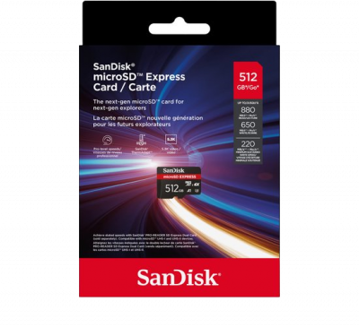 SANDISK CARTE MICRO SD EXPRESS 512GB SWITCH