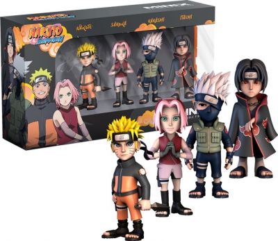 MINIX - PACK DE 4 FIGURINES NARUTO