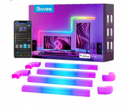 GOVEE GLIDE RGBIC WALL LIGHT 6+1