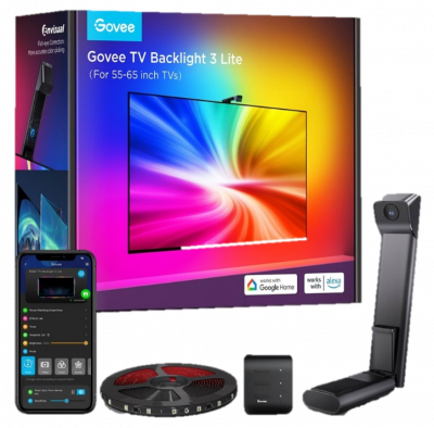 GOVEE TV LED BACKLIGHT WITH CAMERA 55-65