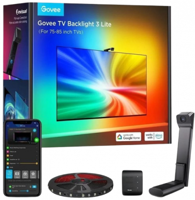 GOVEE TV LED BACKLIGHT 3 LITE FOR 75-85