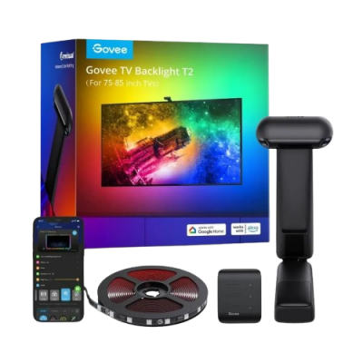 GOVEE TV LED BACKLIGHT T2 + DUAL CAMERA 75-85