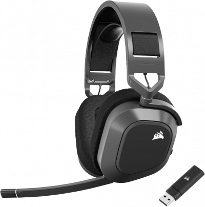 CORSAIR WIRELESS HEADSET HS80 MAX CARBON