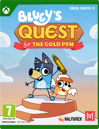 BLUEY'S QUESTS FOR THE GOLD PEN XS VF