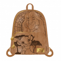 SAC A DOS FASHION LE ROI LION - SIMBA & MUFASA