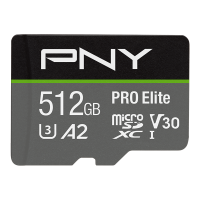 PNY CARTE MICRO SD PRO ELITE 512GB