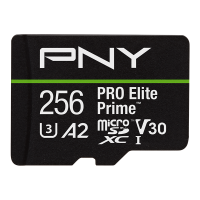 PNY CARTE MICRO SD PRO ELITE PRIME 256GB